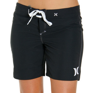 Hurley Ladies Locals Only 7 Boardies - Black