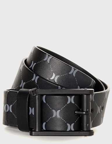 Hurley Monogram Belt - Black