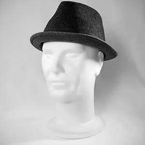 O and O Fedora - Black