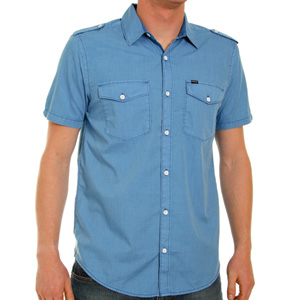 Southside ss Short sleeve shirt - Neptune