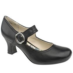 Hush Puppies Female Sonita Leather Upper Evening in Black