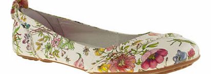 womens hush puppies multi janessa floral flats