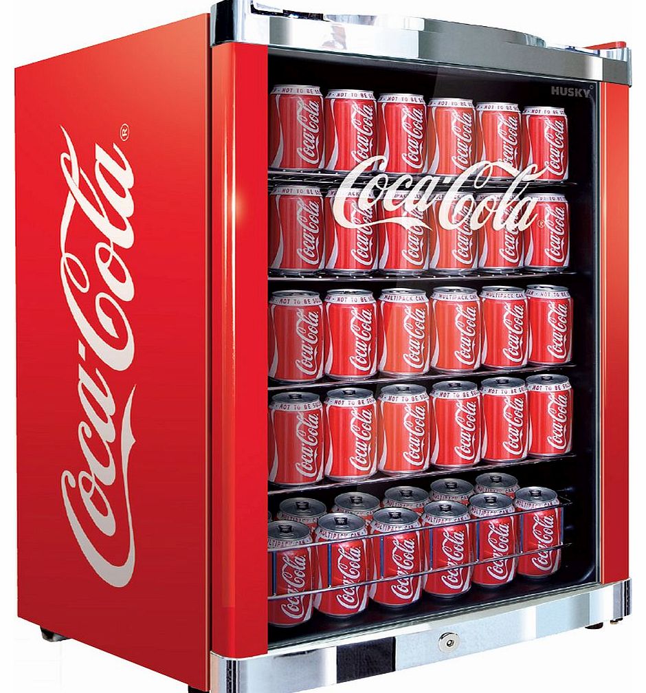 Husky Coca-Cola Undercounter Fridge from Husky