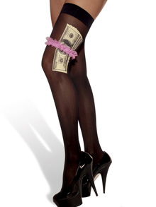 Hustler Cash Money Stockings