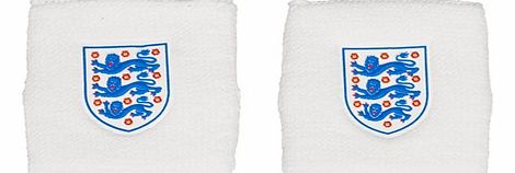 England FA 3 Lions Sweatband - White EN00532