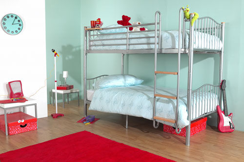 Hyder International Beds Apollo Metal Bunk Bed