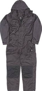 Hyena, 1228[^]1610H K2 Waterproof Coverall Black Large 50``