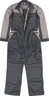 Hyena, 1228[^]8983D Tundra Teflon-Coated Coverall Black/Grey