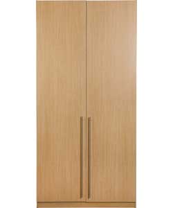 Hygena Modular 2 Door Wardrobe - Oak