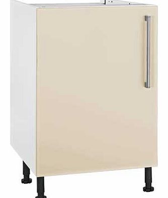 Valencia 600mm Kitchen Base Unit - Cream