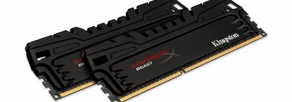 HyperX 8 GB 2133 MHz CL11 DDR3 HyperX Beast Desktop Memory Kit (2 x 4GB) - Intel XMP