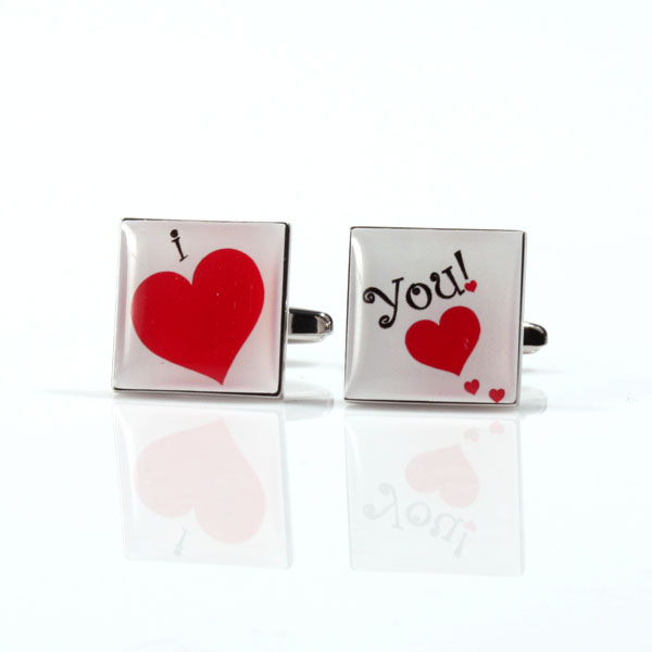 Love You Personalised Cufflinks