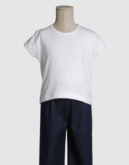 TOP WEAR Short sleeve t-shirts GIRLS on YOOX.COM