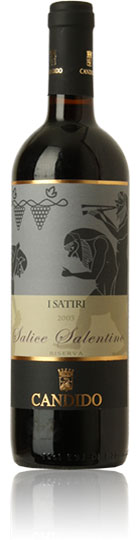 I Satiri, Salice Salentino Riserva 2005, Candido