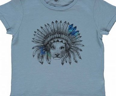 Dreamer Elvis T-shirt Marled blue `2 years,4