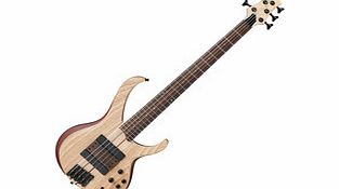 Ibanez BTB33 5-String Bass Guitar Natural Flat