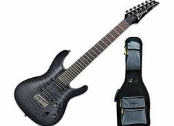 S7521QM 7-String Trans Gray Burst + FREE