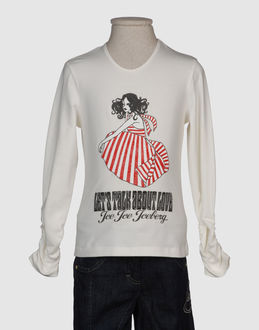 TOPWEAR Long sleeve t-shirts GIRLS on YOOX.COM