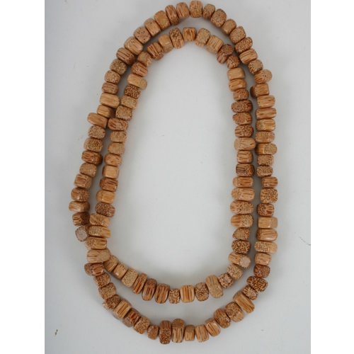 Icon Ladies Icon Palmwood Necklace Brown