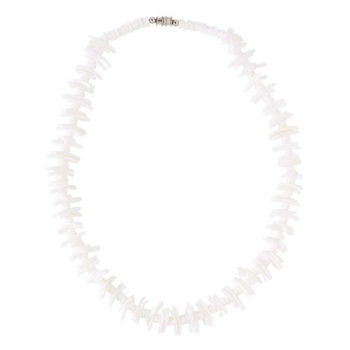 Icon Ladies Icon Shell Necklace White