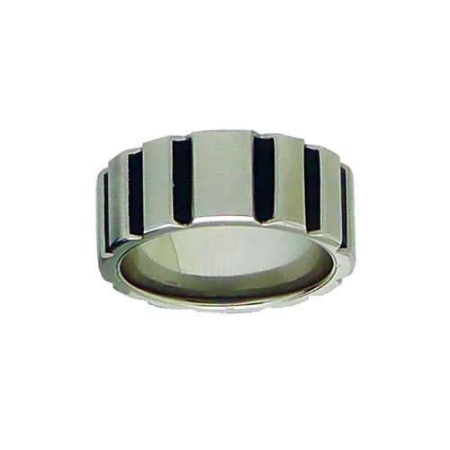 Icon Mens Icon Chunky Tank Track Ring N/a
