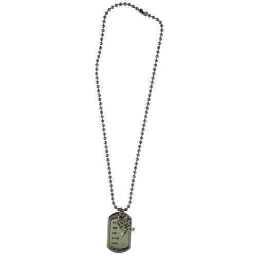 Icon Mens Icon Detail Metal Dog Tag Na