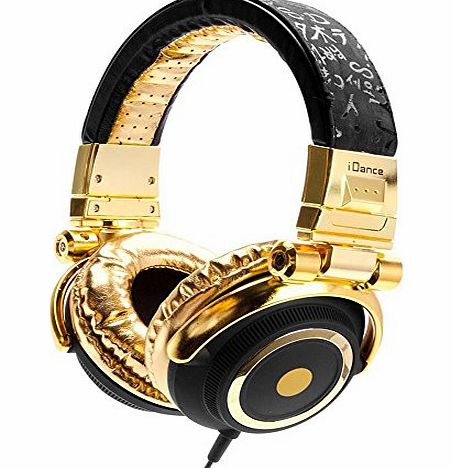 iDance 623100 Disco Headphone for iPad - Black/Gold