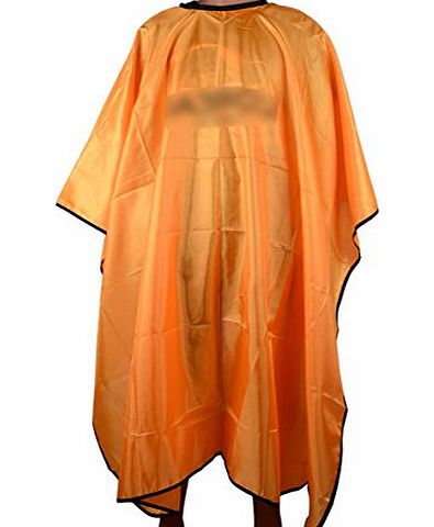 iDealhere Orange Pro Salon Hairdressing Hairdresser Hair Cutting Gown Barber Cape Cloth