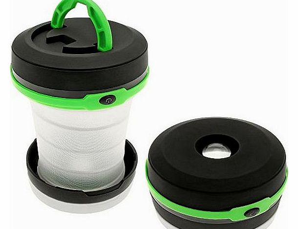 3 in 1 Pop Up LED Camping Lantern + Flashlight + Emergency Light