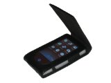 INNOV8 Black genuine leather case for Samsung YP-P2 P2