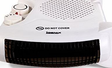 Igenix IG9010 Flat/Upright Fan Heater 2,000 W - White