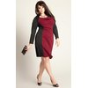 NICOLE DRESS IN BERRY - PRE ORDER