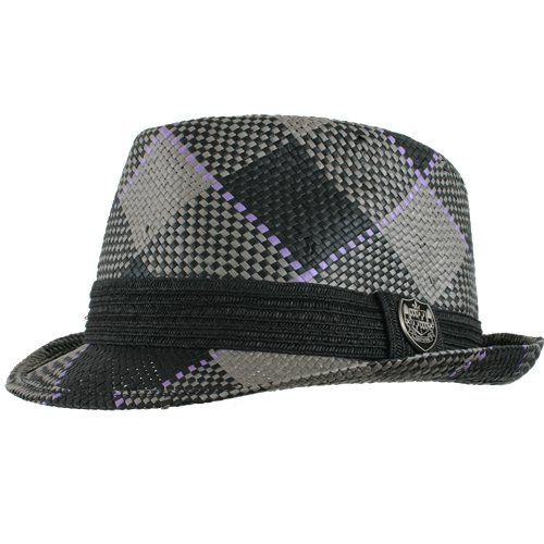 Mens IGNITE Magics Fedora Black