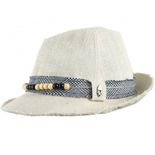 Mens IGNITE Montecristo Fedora Milk