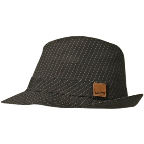 Mens IGNITE Montecristo Trilby Hat Charcoal