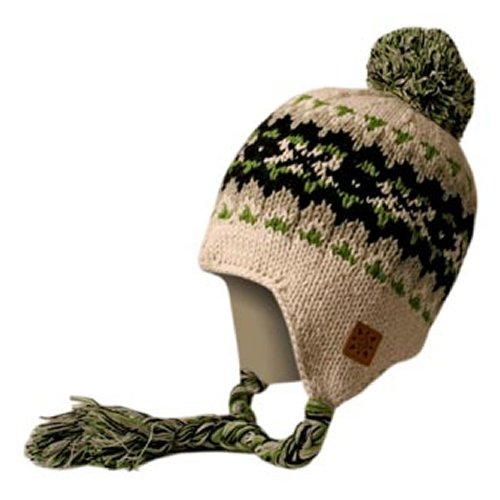 Mens Ignite No1 Peru Beanie White Mix