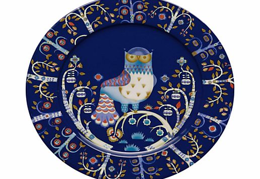 Blue Taika Plate, Dia.30cm, Blue