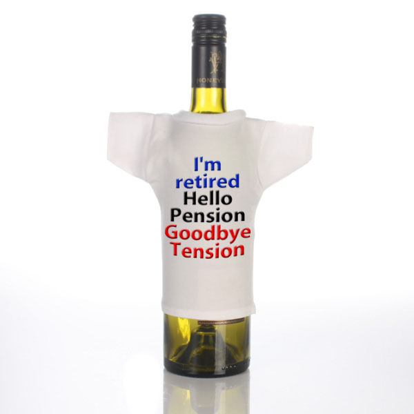 Retired Wine Bottle T-Shirt