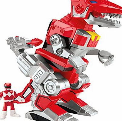 Imaginext Power Rangers Red Ranger and T-Rex Zord