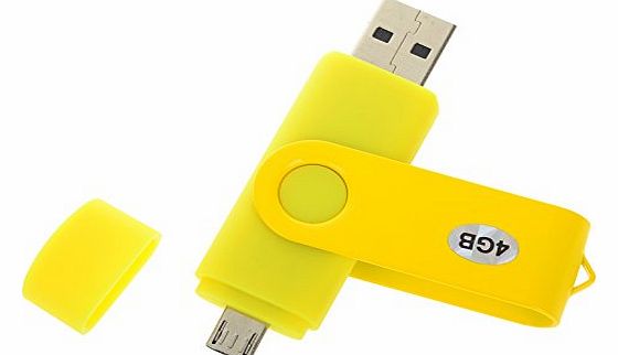  4GB/8GB USB 2.0 Memory Stick Pen Flash Drive OTG PC Smartphone Tablet Color random