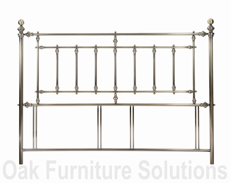 Antique Brass Headboard - 135cm -