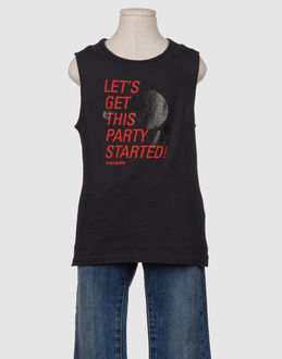 TOPWEAR Sleeveless t-shirts GIRLS on YOOX.COM