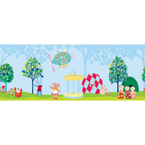 In The Night Garden Border - Self Adhesive