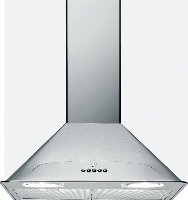 H563IX 60cm Chimney Hood in Stainless