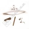 White Washing Machine Door Handle Kit