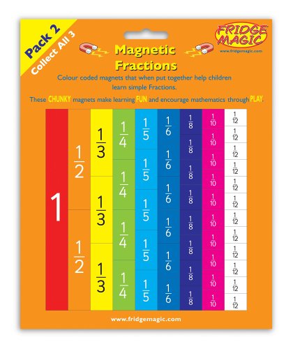 Indigo Worldwide Ltd Magnetic Teach Yourself Fractions