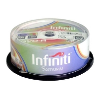 INFINITI SAMURAI 16X DVD-R 5 COLOUR RAINBOW (25PK)