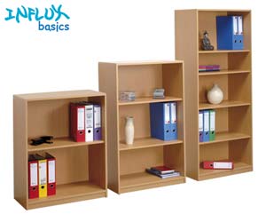 Influx basics bookcases