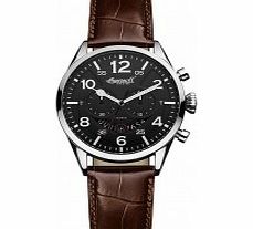 Ingersoll Mens Compton Black Brown Watch