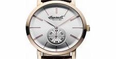 Ingersoll Mens Springfield White Brown Watch